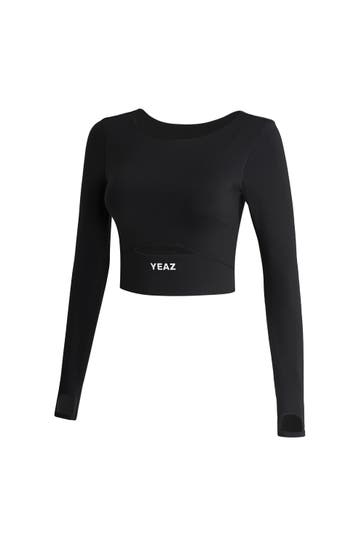 YEAZ Langarmshirt REVELATION schwarz