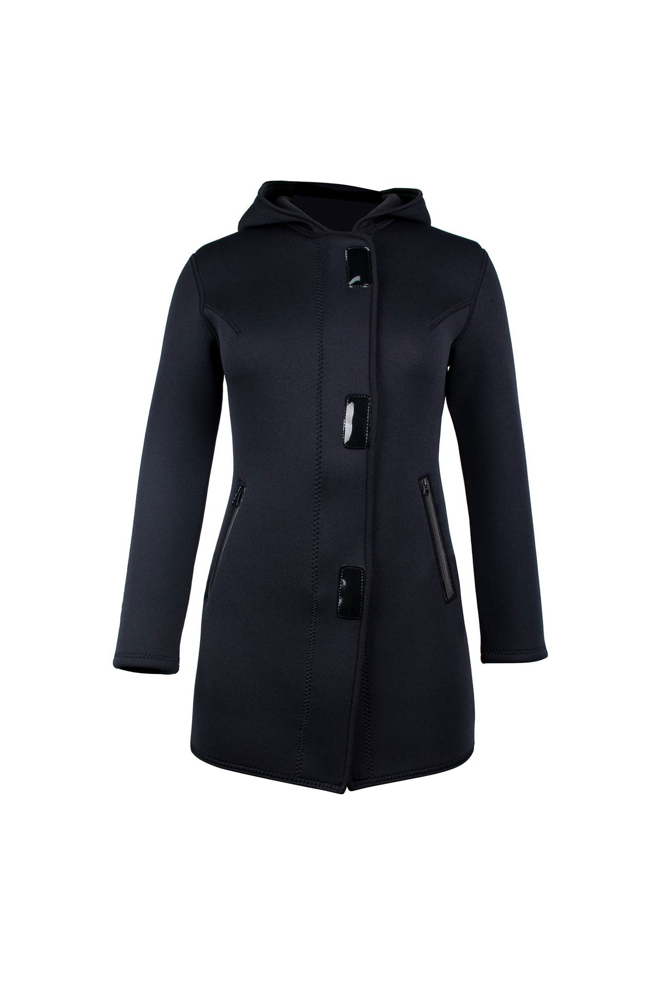 YEAZ Regenjacke NEOCOAT FEMALE schwarz, Bild 1