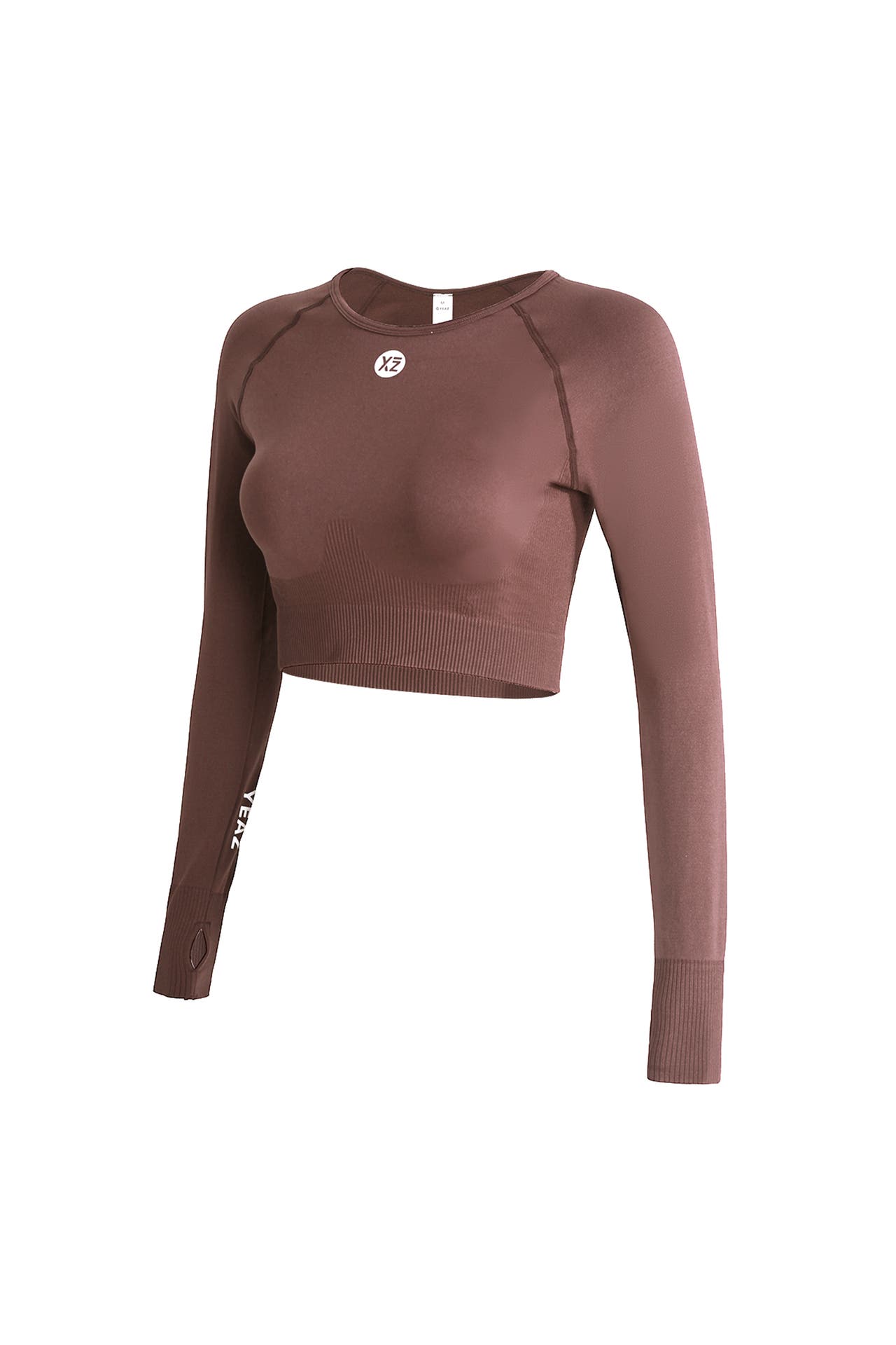 YEAZ Longsleeve 'Legend' braun, Bild 1