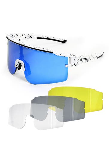 YEAZ Brille SUNTHRILL Set blau