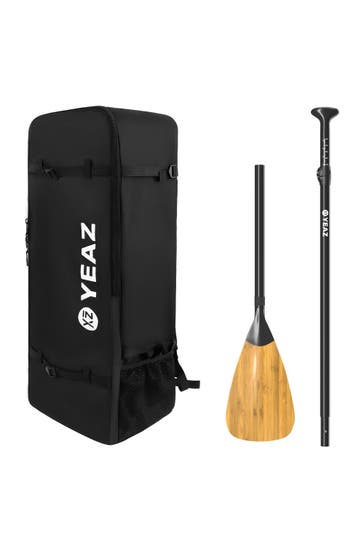 YEAZ Rucksack & Carbon-Bambus Paddel KIT BAMBOO