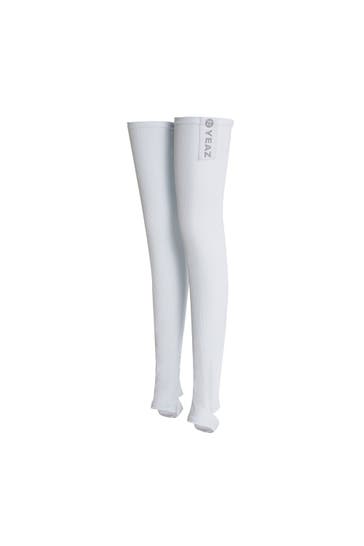 YEAZ Stockings 'Crunch' weiß