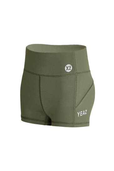 YEAZ Short XOXO grün Slim