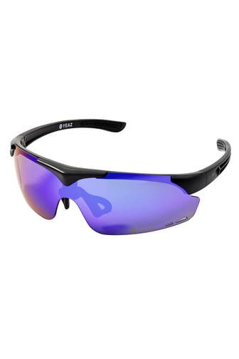 YEAZ Brille SUNUP mattschwarz