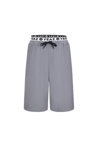 YEAZ Short INSTRUCTOR grau Straight