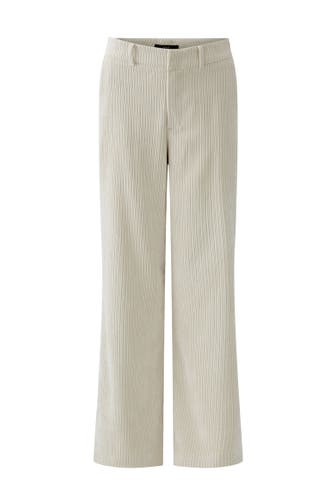 OUI Stoffhose offwhite Straight