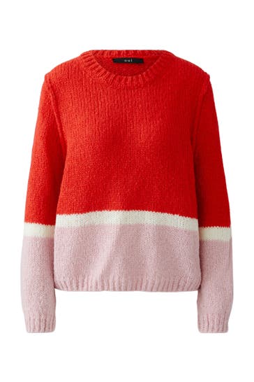 OUI Pullover redrose