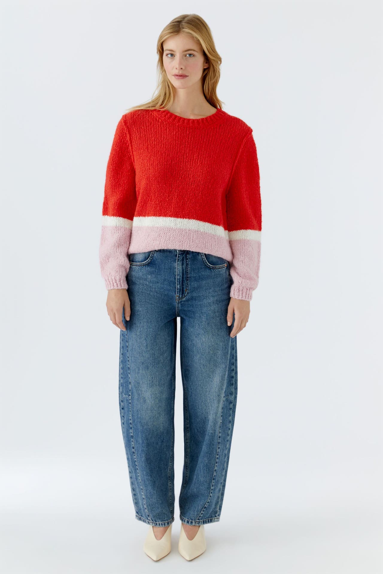 OUI Pullover redrose, Bild 1