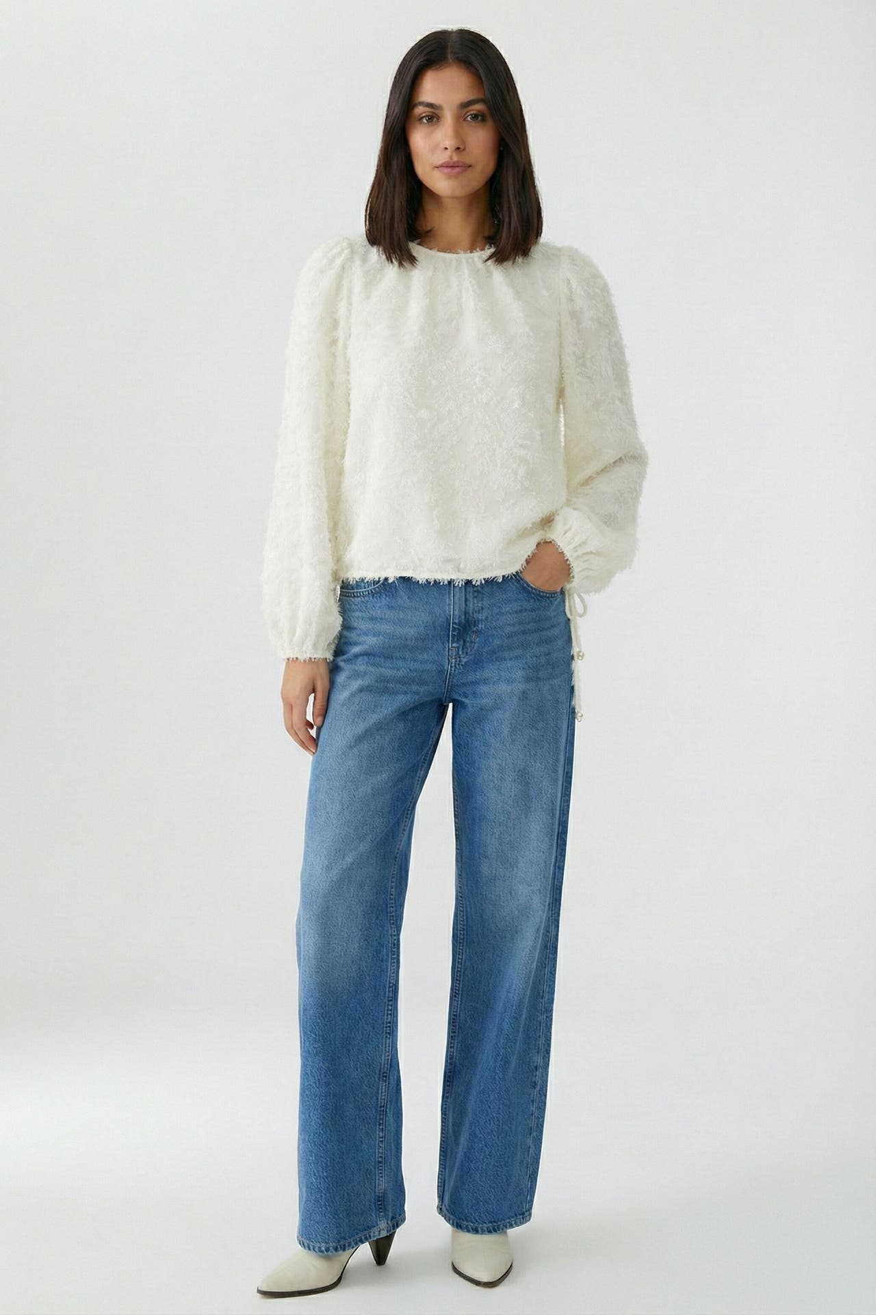 OUI Casual-Bluse whitecapgray, Bild 1