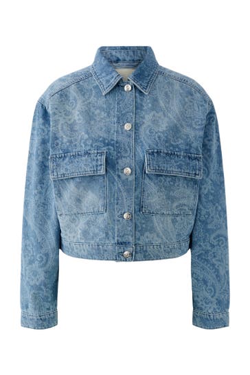 OUI Übergangsjacke brightbluedenim