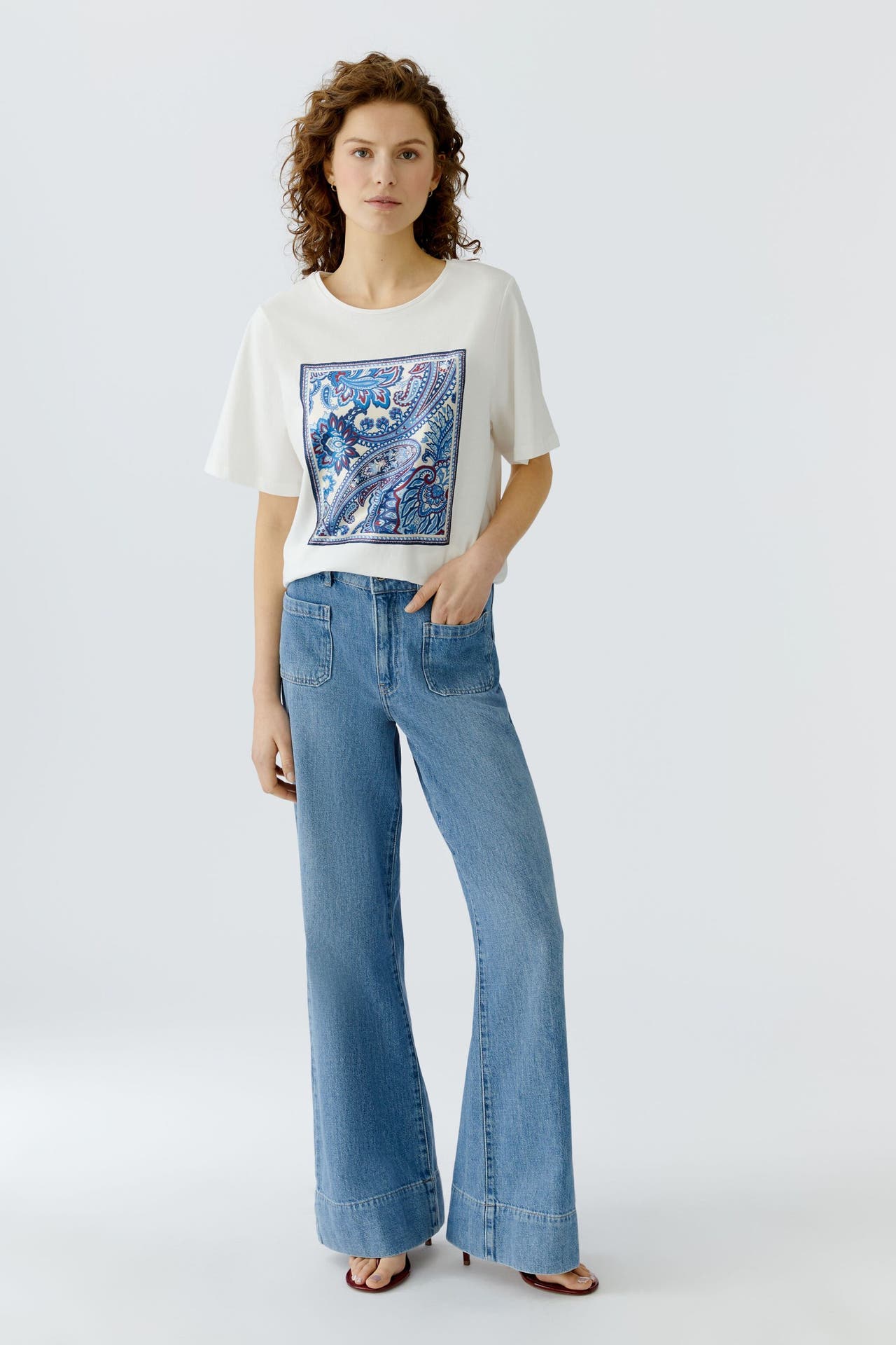 OUI T-Shirt clouddancer, Bild 1
