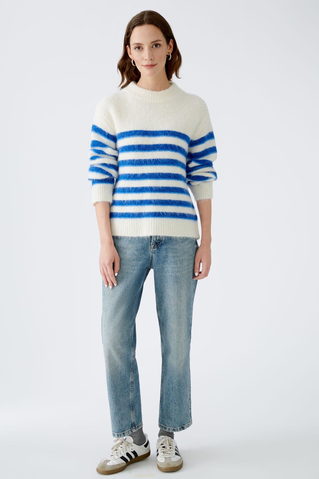 OUI Pullover offwhiteblue, Bild 1