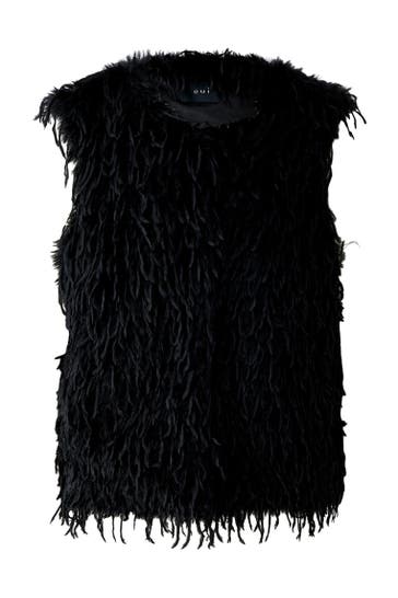 OUI Weste black