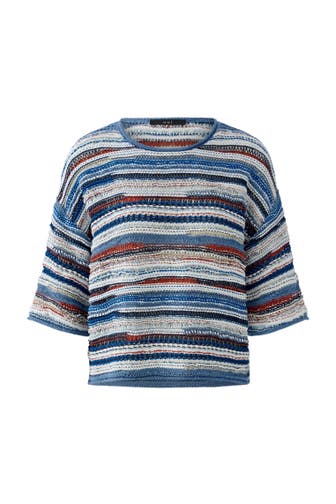 OUI Pullover bluewhite