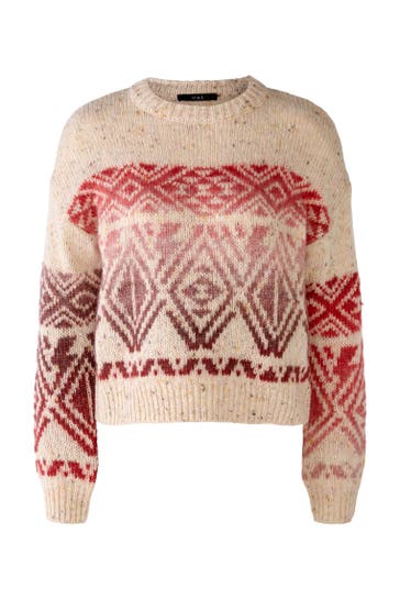 OUI Pullover ltstonered