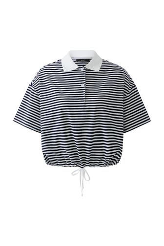OUI T-Shirt whiteblue