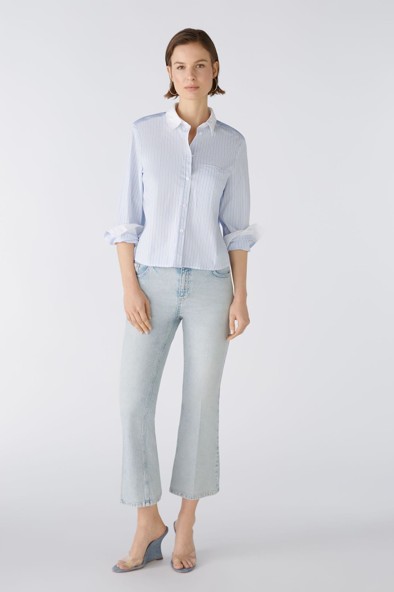 OUI Jeans bluedenim Flared, Bild 1
