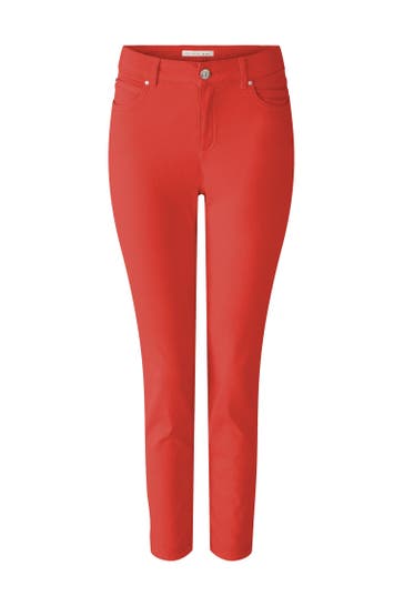 OUI Jeans BAXTOR cropped auraorange Slim
