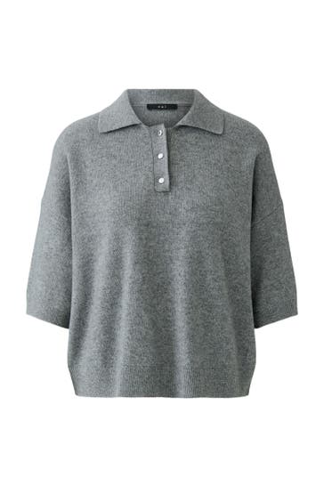 OUI Pullover steelgrey