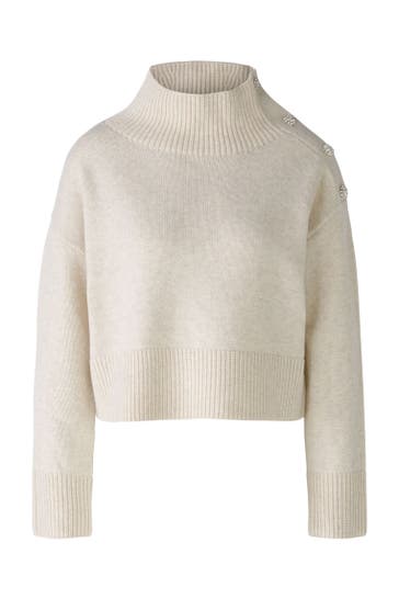 OUI Pullover offwhite