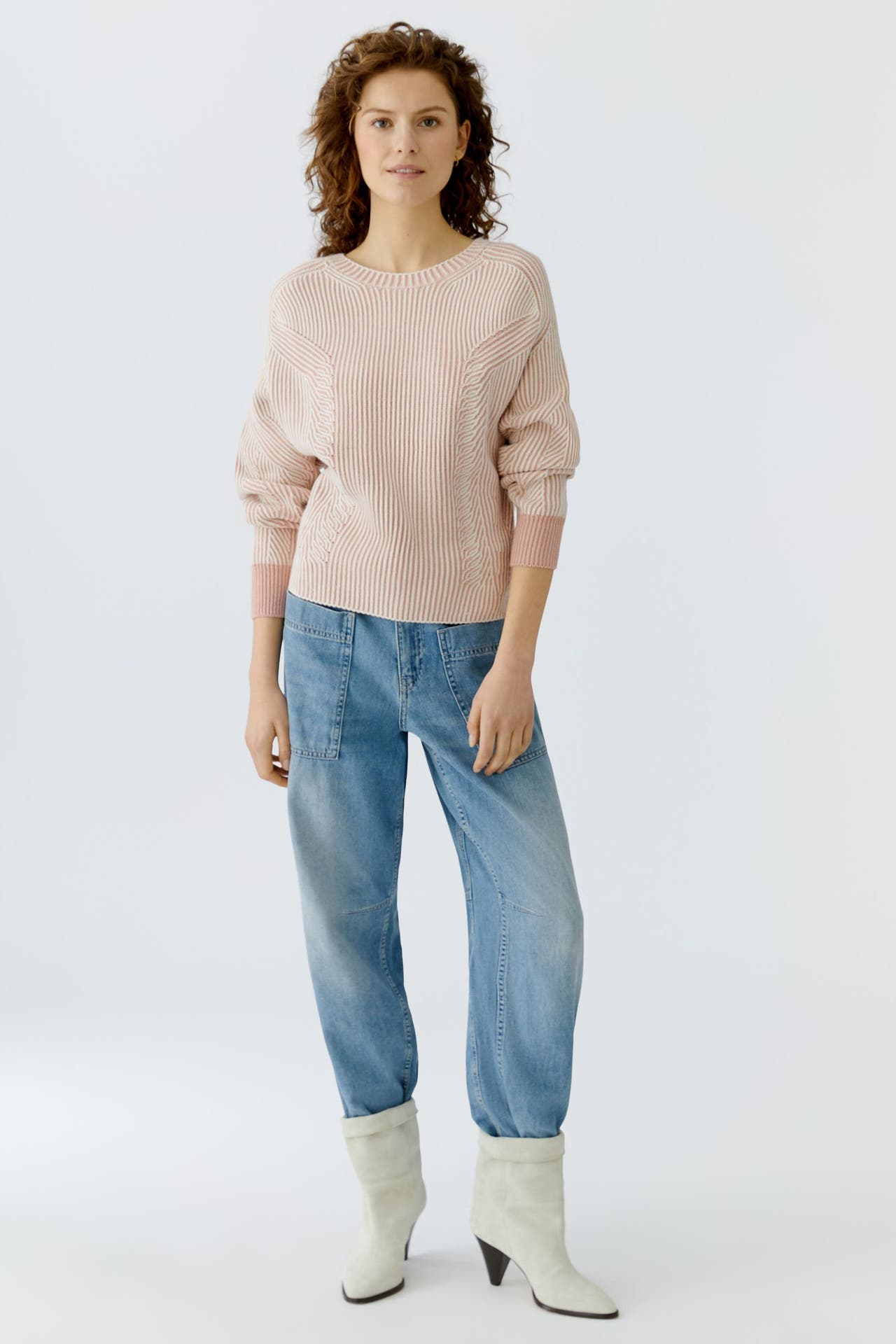 OUI Pullover whitered, Bild 1