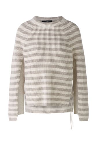 OUI Pullover RUBI ltbrownwhite