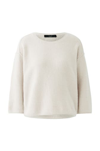 OUI Pullover offwhite