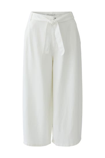 OUI Stoffhose opticwhite Wide/ Loose Fit