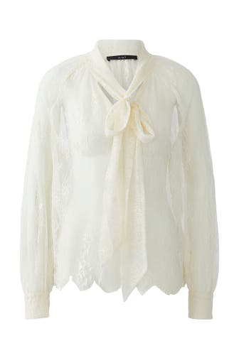 OUI Casual-Bluse whitecapgray