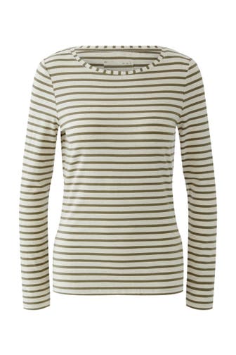 OUI Longsleeve SUMIKO whitegreen