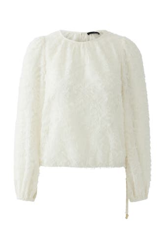OUI Casual-Bluse whitecapgray
