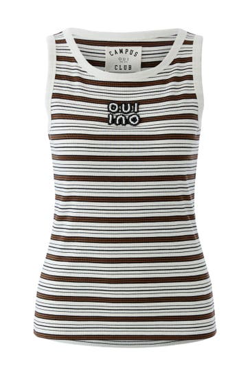 OUI Top brownblack