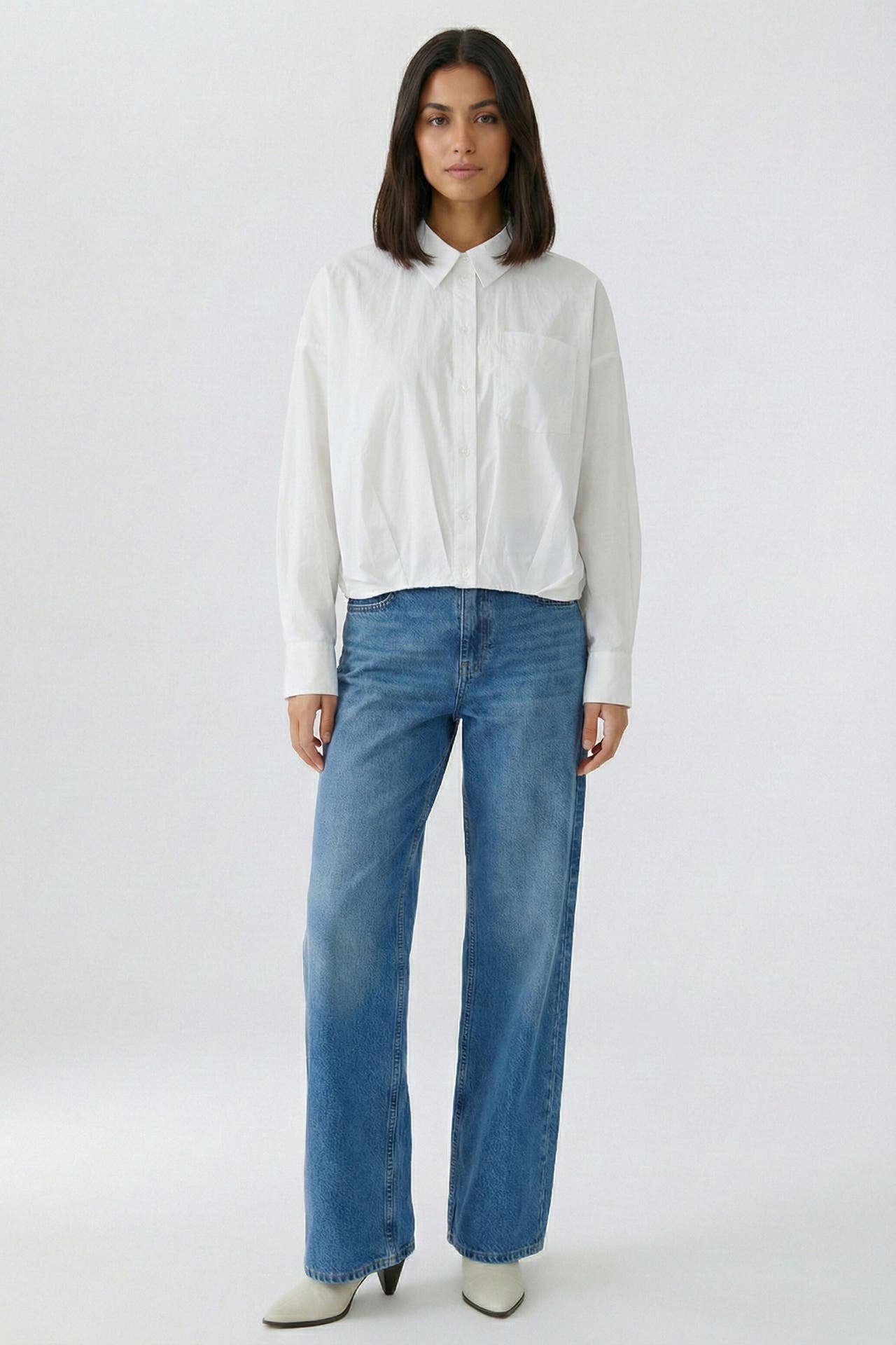OUI Casual-Bluse opticwhite, Bild 1