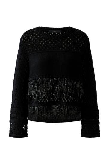 OUI Pullover black