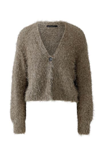 OUI Strickjacke smokeytaupe