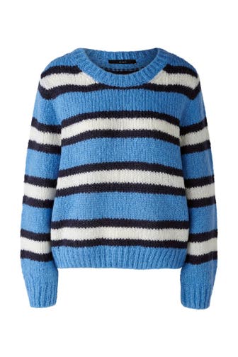OUI Pullover bluewhite