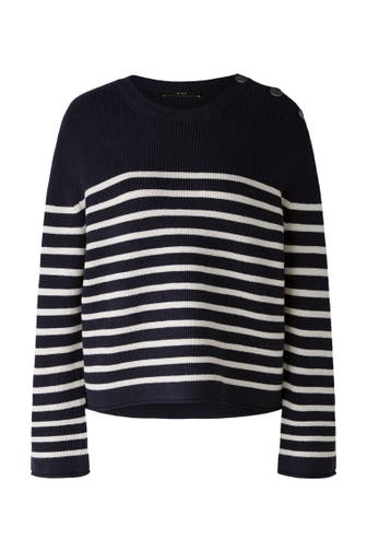 OUI Pullover whiteblack