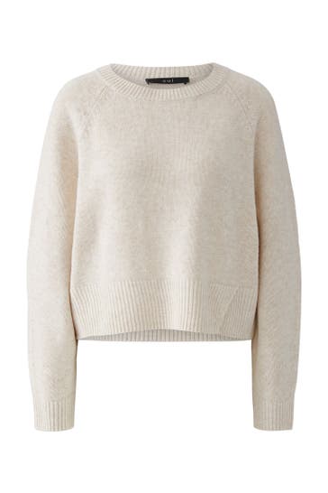 OUI Pullover lightbeigemel