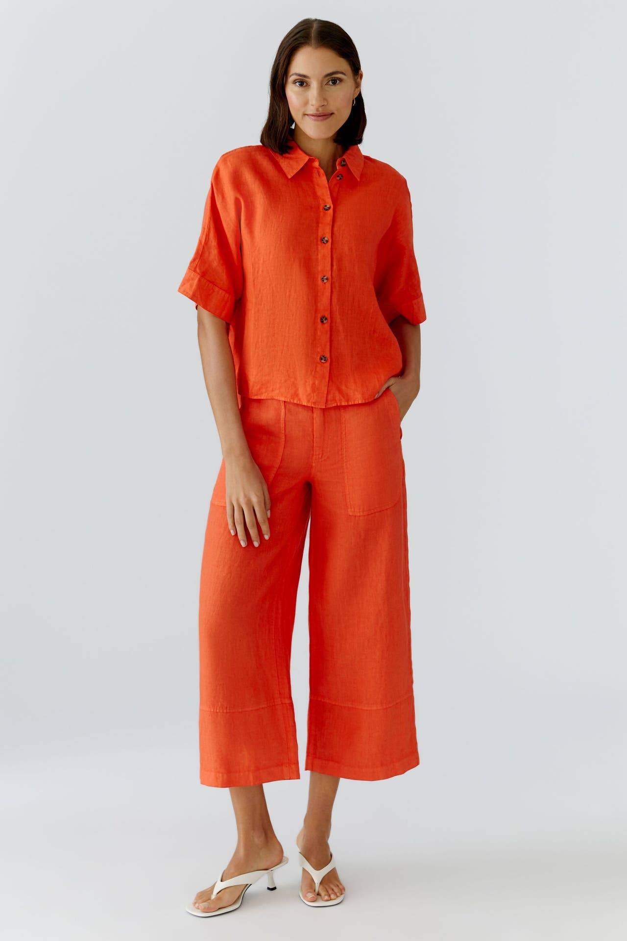 OUI Stoffhose pinciana Straight, Bild 1
