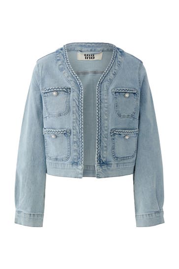 OUI Übergangsjacke bluedenim