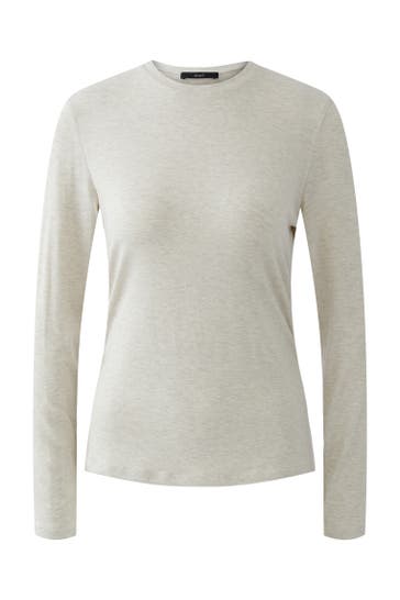 OUI Longsleeve lightbeigemel