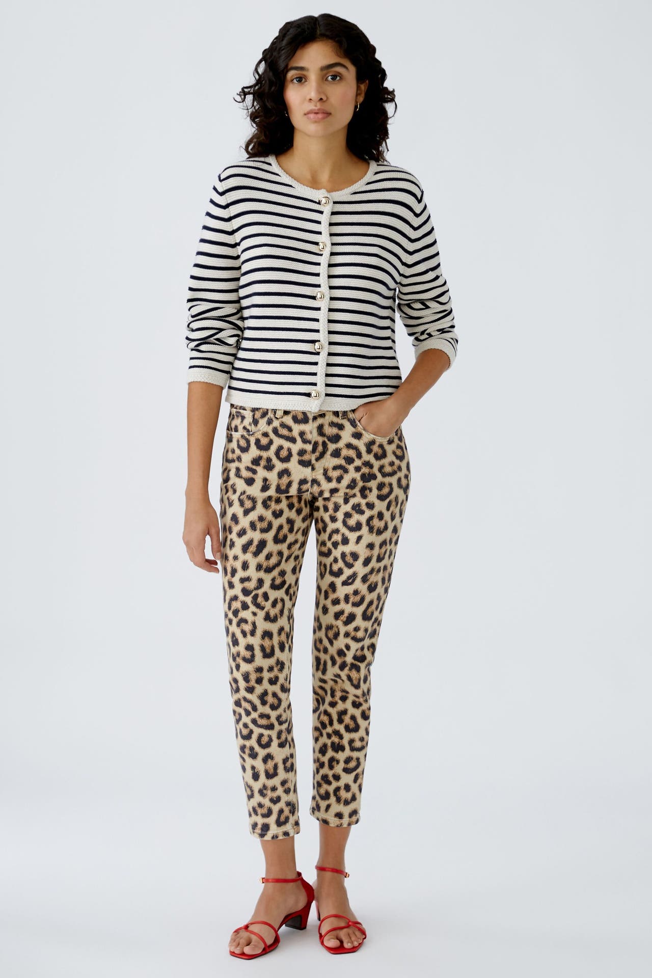 OUI Jeans dkcamelblack Loose Fit, Bild 1