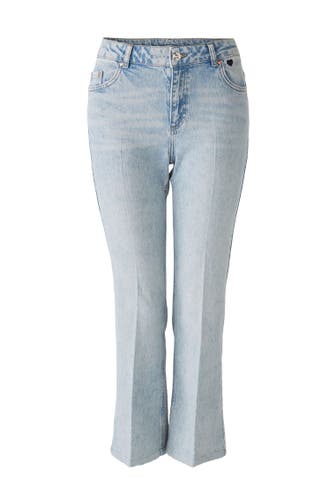 OUI Jeans bluedenim Flared