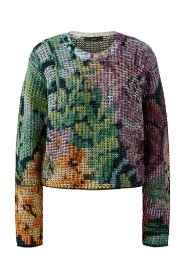 OUI Pullover lilacyellow