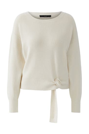 OUI Pullover offwhite
