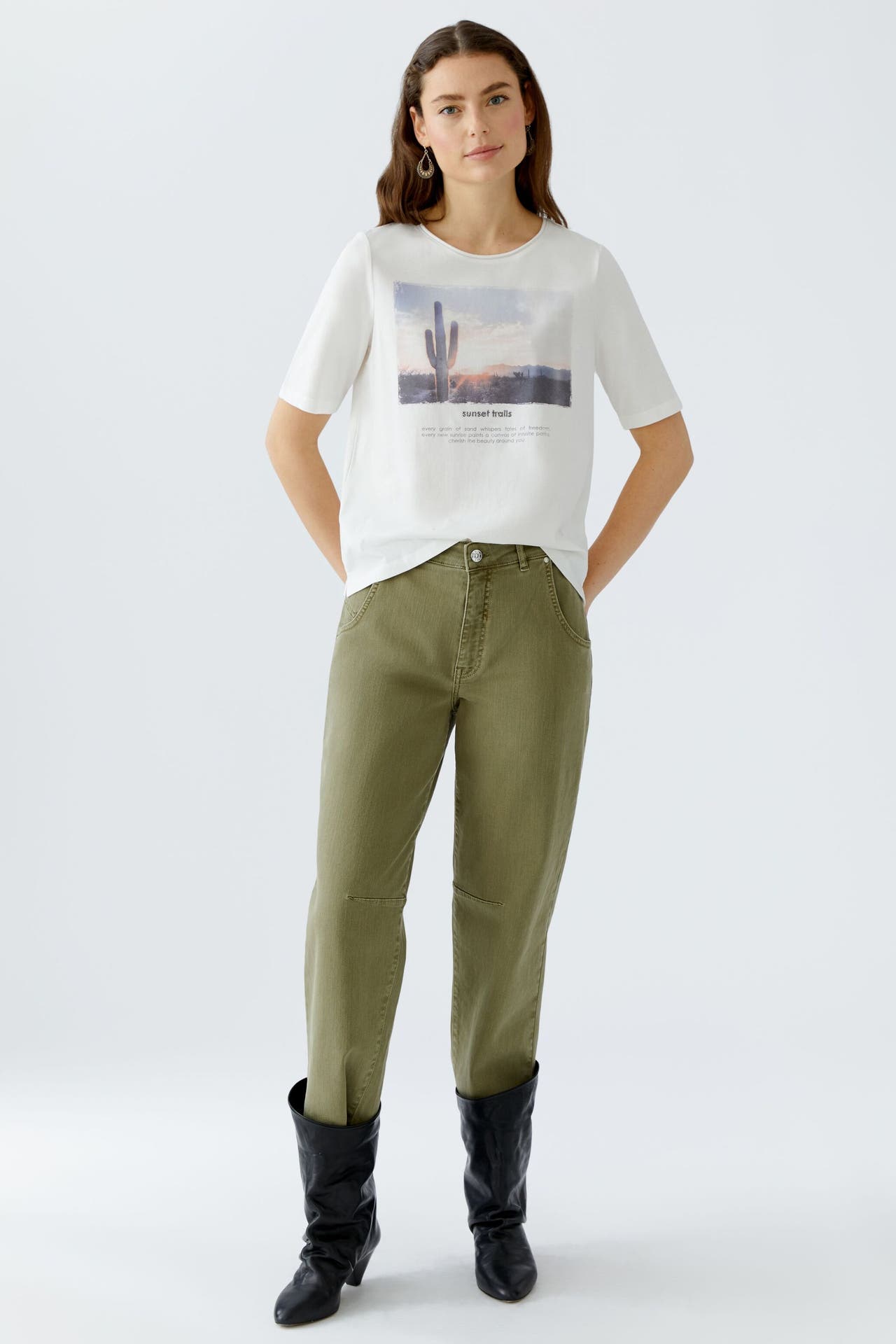 OUI T-Shirt clouddancer, Bild 1
