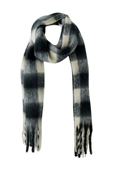 OUI Schal whiteblack