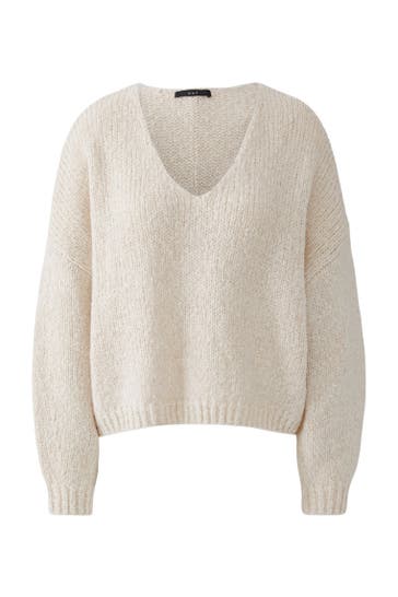 OUI Pullover lightbeigemel