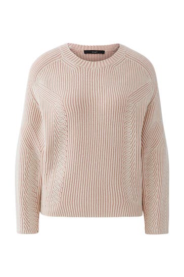 OUI Pullover whitered