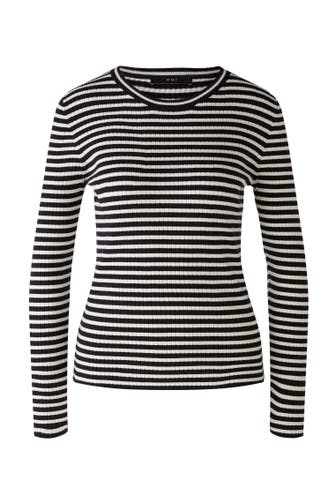 OUI Pullover blackoffwhite